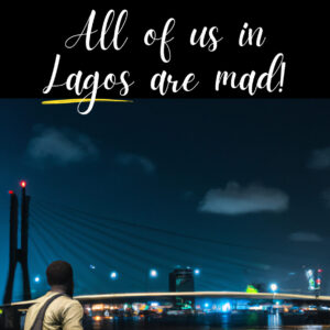All of us in Lagos are mad